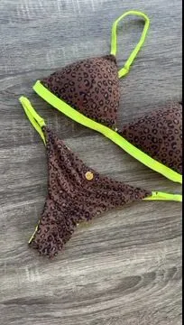 Leopard Print Sexy Split Bikini